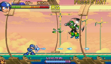 Mega Man 2: The Power Fighters (US 960708) screen shot game playing